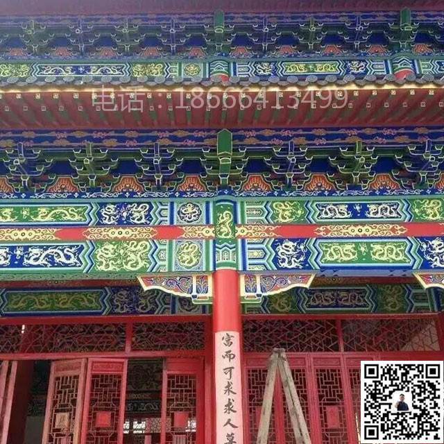 东莞市元美文化艺术有限公司_寺庙彩绘_寺庙彩绘2